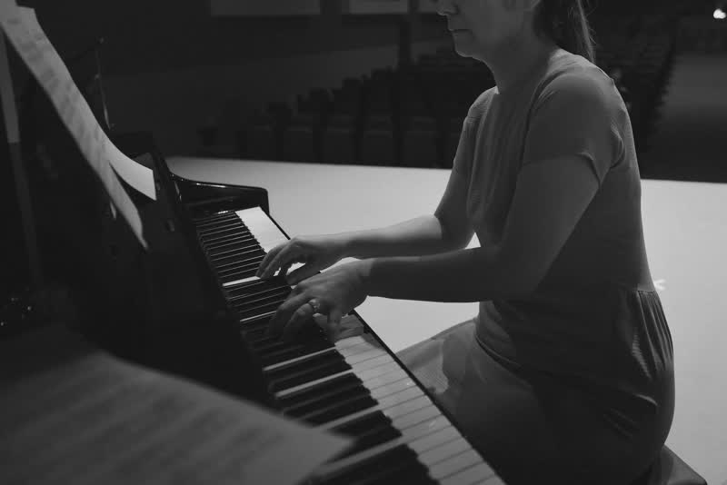Pianista em cena